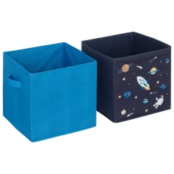 ATMOSPHERA 2 bacs rangements enfant "Espace" Sale