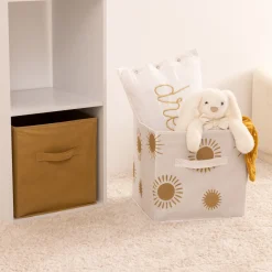 ATMOSPHERA 2 bacs rangements enfant "Soleil" New