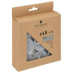 ATMOSPHERA 18 Bougies chauffe-plats "Hugo" Discount