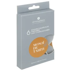 ATMOSPHERA 6 bougies parfumées "Izor" Clearance