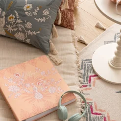 ATMOSPHERA Album photo spirales en tissu "Wild" Hot