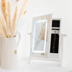 ATMOSPHERA Armoire à bijoux LED, bois New