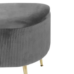 ATMOSPHERA Banc coffre velours 