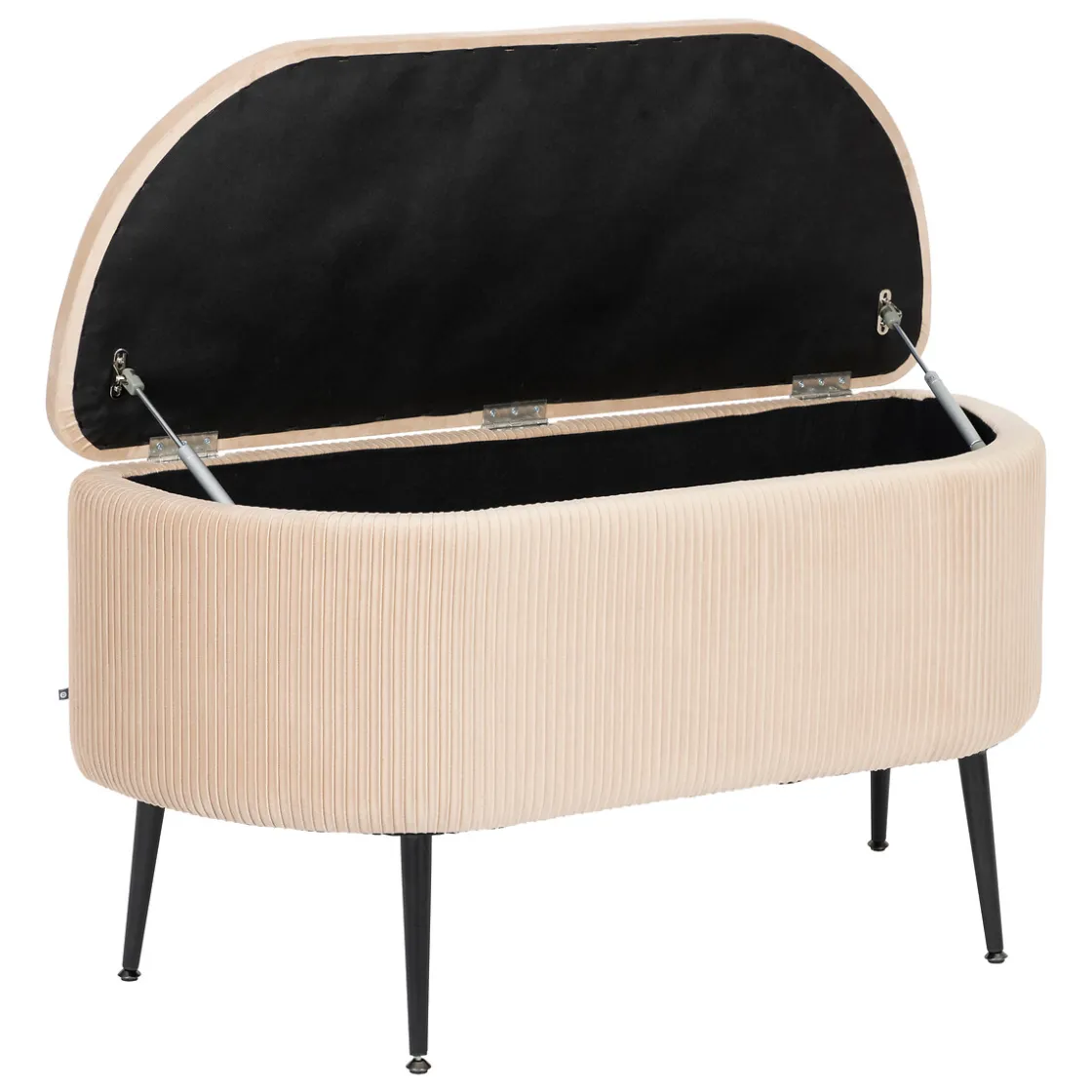 ATMOSPHERA Banc coffre velours "Solaro" Sale