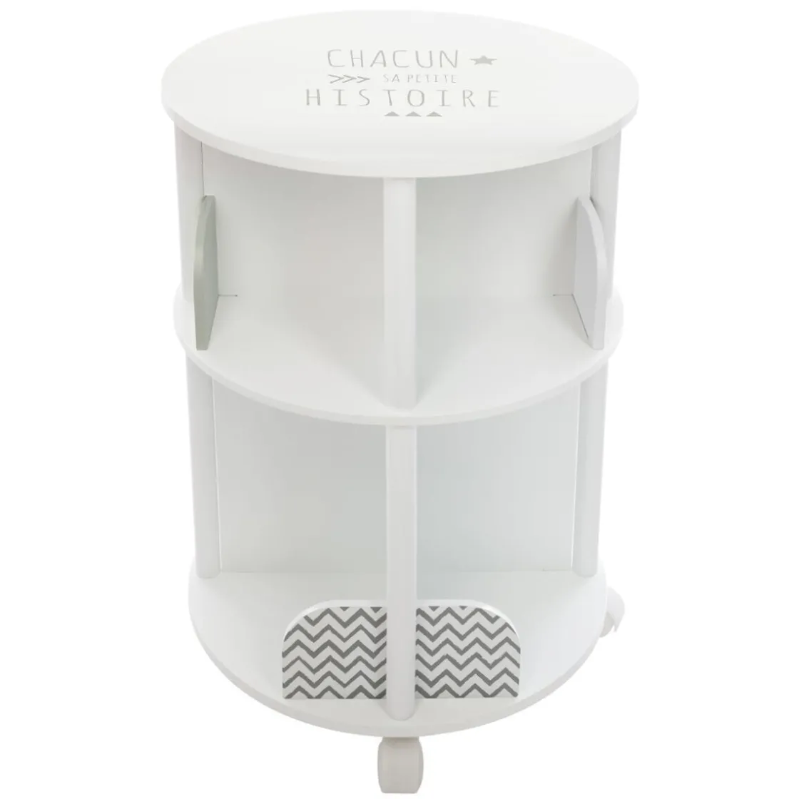 ATMOSPHERA Bibliothèque enfant ronde