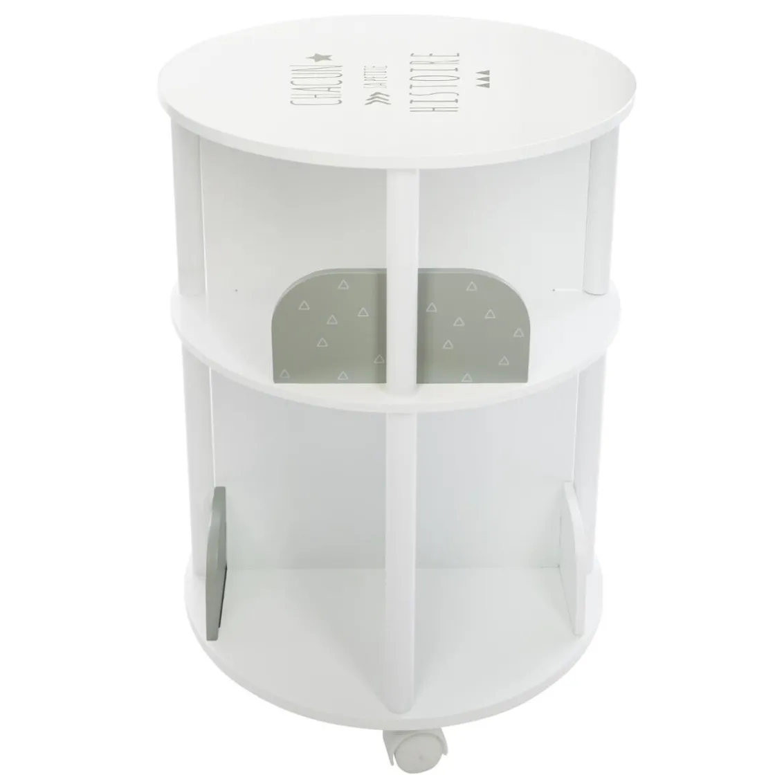 ATMOSPHERA Bibliothèque enfant ronde