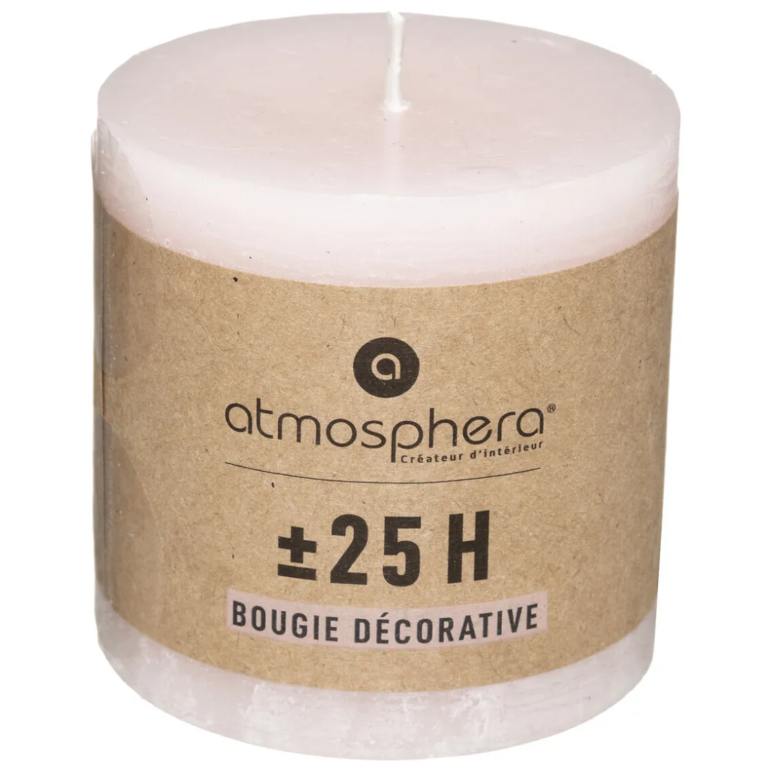 ATMOSPHERA Bougie rustique "Olia" Best