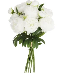 ATMOSPHERA Bouquet 13 pivoines artificielles Discount