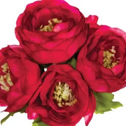 ATMOSPHERA Bouquet 6 renoncules artificielles Hot