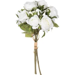 ATMOSPHERA Bouquet 14 roses artificielles New