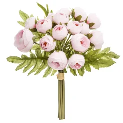 ATMOSPHERA Bouquet de 18 mini camélias artificiels Online