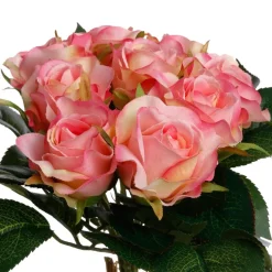 ATMOSPHERA Bouquet de 9 roses artificielles Discount