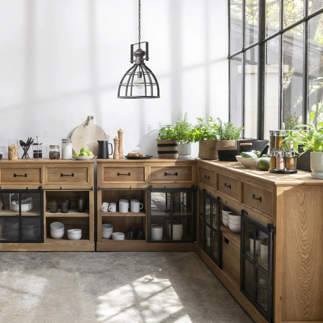 ATMOSPHERA Buffet 1 porte "Danik" Best