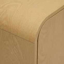 ATMOSPHERA Buffet 2 portes 2 étagères 