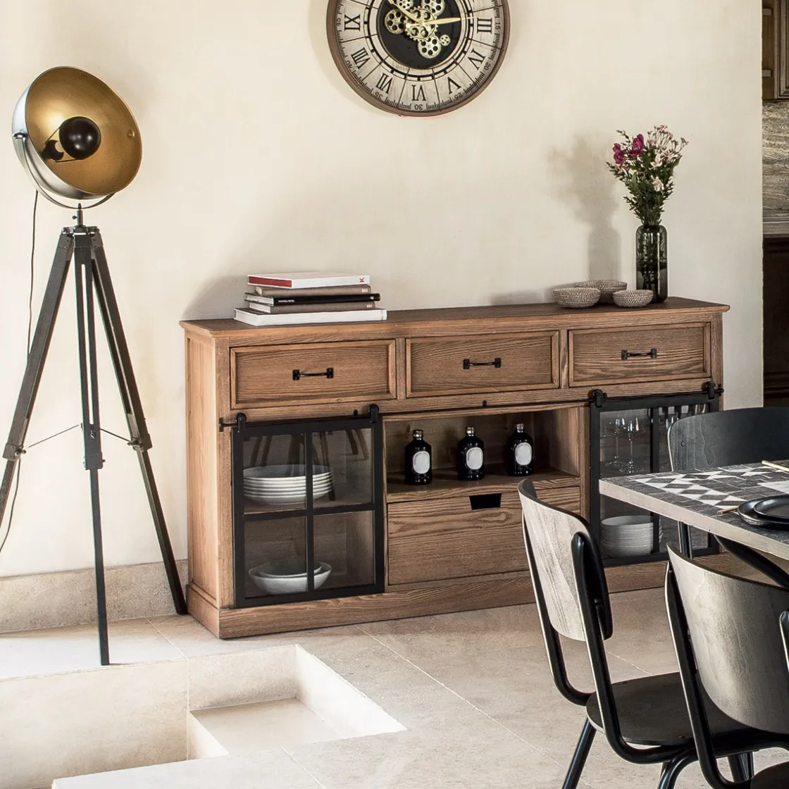 ATMOSPHERA Buffet 2 portes "Danik" Discount