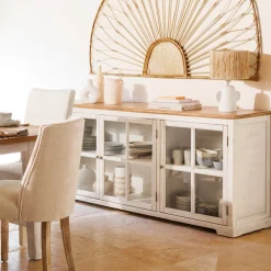 ATMOSPHERA Buffet 3 portes en verre "Olbia" Clearance