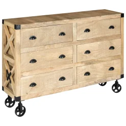 ATMOSPHERA Buffet 6 tiroirs "Silas" Sale