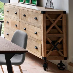 ATMOSPHERA Buffet 6 tiroirs 