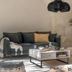 ATMOSPHERA Canapé velours 