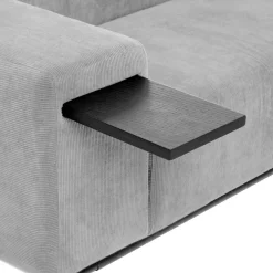 ATMOSPHERA Canapé velours côtelé 