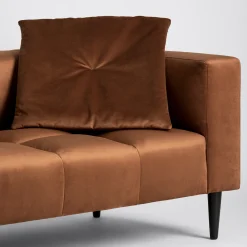 ATMOSPHERA Canapé velours "Indra" Hot