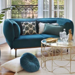 ATMOSPHERA Canapé velours "Isée" Hot