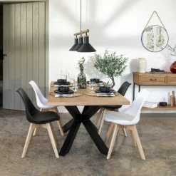 ATMOSPHERA Chaise "Baya", pieds hêtre Online