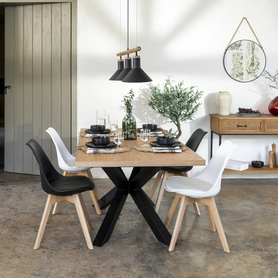 ATMOSPHERA Chaise "Baya", pieds hêtre Online