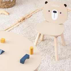 ATMOSPHERA Chaise enfant ourson "Douceur" New