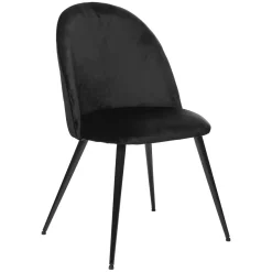 ATMOSPHERA Chaise "Slano", pieds métal noir Clearance