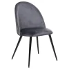 ATMOSPHERA Chaise "Slano", pieds métal noir Clearance