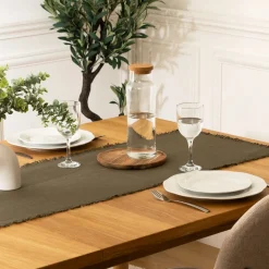 ATMOSPHERA Chemin de table "Maha", coton Outlet