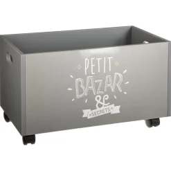 ATMOSPHERA Coffre à jouets à roulettes New