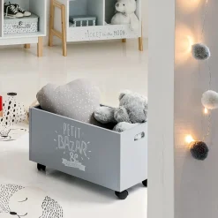 ATMOSPHERA Coffre à jouets à roulettes New