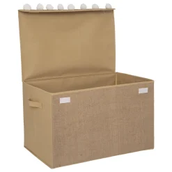 ATMOSPHERA Coffre enfant pompons Sale