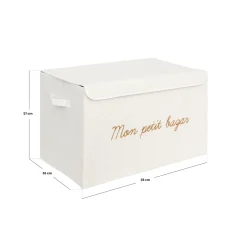 ATMOSPHERA Coffre enfant pompons Sale