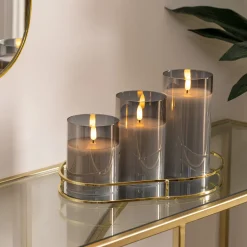 ATMOSPHERA Coffret 3 bougies LED "Sena" Best