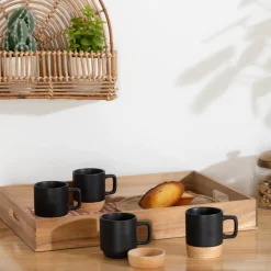 ATMOSPHERA Coffret 4 tasses "Café de la place" Sale