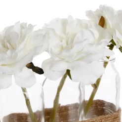 ATMOSPHERA Composition 3 roses artificielles Sale