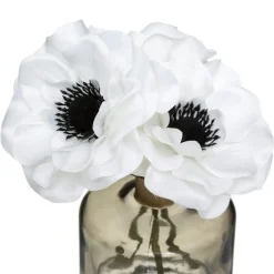 ATMOSPHERA Composition anémone artificielle avec vase Outlet