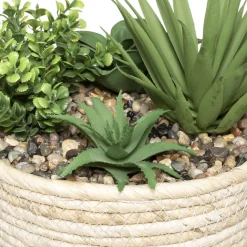 ATMOSPHERA Composition florale artificielle Sale