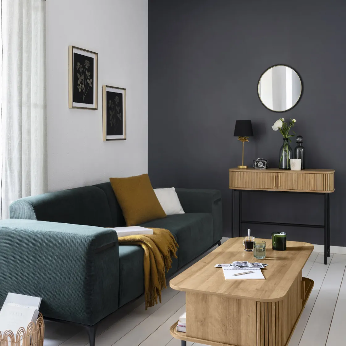 ATMOSPHERA Console 2 portes "Colva" Best