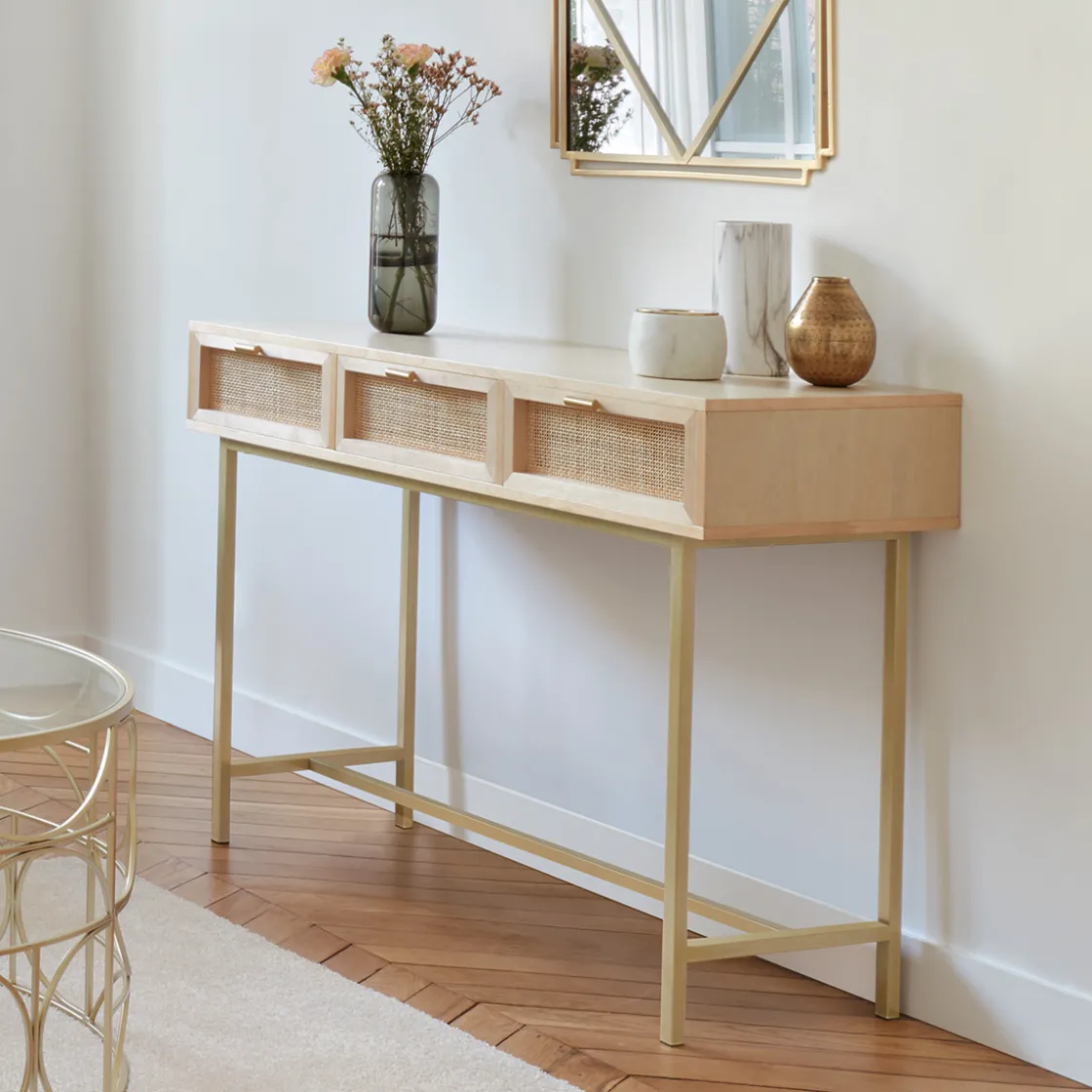 ATMOSPHERA Console 3 tiroirs "Rayo" New