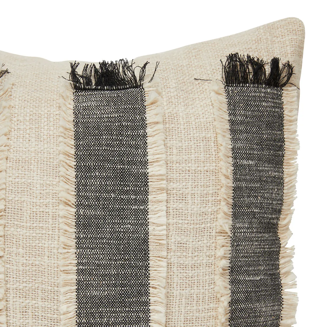 ATMOSPHERA Coussin à franges "Malakite" Hot