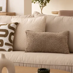 ATMOSPHERA Coussin bouclette "Soana" Outlet