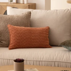 ATMOSPHERA Coussin bouclette "Soana" Hot