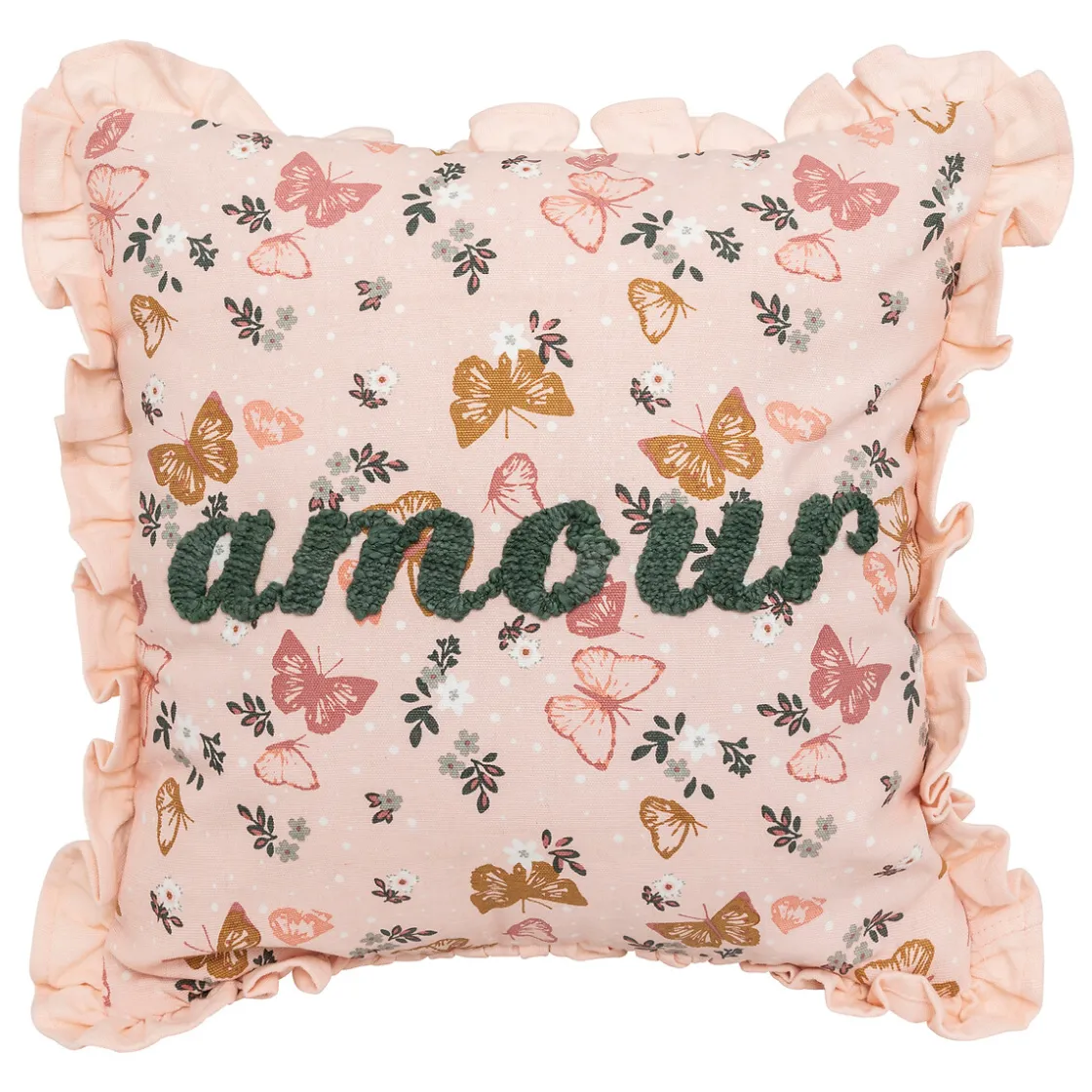 ATMOSPHERA Coussin brodé "Alina" Hot