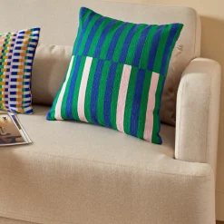 ATMOSPHERA Coussin brodé "Disso" Outlet