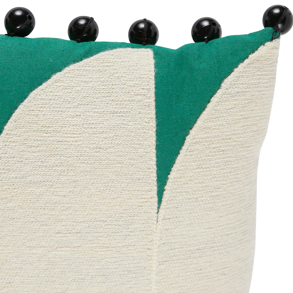 ATMOSPHERA Coussin brodé "Malakite" Outlet