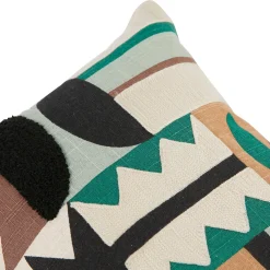 ATMOSPHERA Coussin brodé 